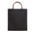 Celine AB Celine Black Coated Canvas Fabric Small Triomphe Cabas Vertical Tote Italy