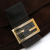 Fendi B Fendi Brown Dark Brown Suede Leather Mamma Forever Italy