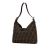 Fendi B Fendi Brown Canvas Fabric Zucca Shoulder Bag Italy