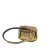 Saint Laurent AB Saint Laurent Gold Calf Leather Monogram Metallic skin Matelasse Lou Belt Bag Italy