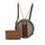 Gucci AB Gucci Brown Beige Coated Canvas Fabric Mini GG Supreme Ophidia Backpack Italy