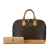 Louis Vuitton B Louis Vuitton Brown Monogram Canvas Canvas Monogram Alma PM France