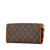 Louis Vuitton B Louis Vuitton Brown Monogram Canvas Canvas Monogram Pochette Twin GM France