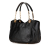 Salvatore Ferragamo B Ferragamo Black Calf Leather Betulla Tote Italy