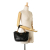 Salvatore Ferragamo B Ferragamo Black Calf Leather Betulla Tote Italy