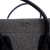 Celine AB Celine Gray Wool Fabric Medium Felt Phantom Luggage Tote Italy