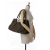 Fendi B Fendi Brown Canvas Fabric Zucca Mia Tote Italy