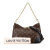 Louis Vuitton AB Louis Vuitton Brown with Black Monogram Canvas Canvas Monogram Boulogne Italy