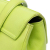 Bvlgari B Bvlgari Green Lime Calf Leather Shoulder Bag Italy