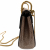 Chloé Drew Chain Small Leather Flap Crossbody Metallic