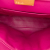 Fendi B Fendi Pink Hot Pink Calf Leather Mini Iconic Peekaboo Satchel Italy