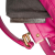 Fendi B Fendi Pink Hot Pink Calf Leather Mini Iconic Peekaboo Satchel Italy