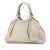 Gucci B Gucci White Calf Leather Guccissima Sukey Tote Italy