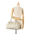 Gucci B Gucci White Calf Leather Guccissima Sukey Tote Italy