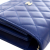 Chanel AB Chanel Blue Lambskin Leather Leather Quilted Lambskin Square Wallet on Chain Italy