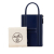 Hermès AB Hermès Blue Navy Calf Leather Tadelakt Kelly Cadena Handbag France