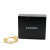 Chanel B Chanel Gold Gold Plated Metal Rue Cambon CC Medallion Link Bracelet France