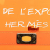 Hermès B Hermès Orange PVC Plastic Vinyl Kelly France