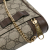 Gucci B Gucci Brown Beige Coated Canvas Fabric GG Supreme Ophidia Convertible Belt Bag Italy