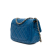 Chanel B Chanel Blue Lambskin Leather Leather Mini Square Classic Lambskin Pearl Crush Single Flap Italy