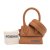 Jacquemus B Jacquemus Brown Calf Leather Le Chiquito Mini Bag Italy