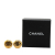 Chanel B Chanel Gold Gold Plated Metal CC Round Clip on Earrings France