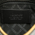 Versace AB Versace Black Calf Leather Logo Patch Clutch Italy