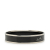 Hermès B Hermès Black with Silver Enamel Other Narrow Caleche Bangle 62 France