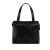 Chanel B Chanel Black Calf Leather CC Quilted skin Tote France