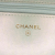 Chanel AB Chanel Silver Lambskin Leather Leather Quilted Iridescent Lambskin 19 Wallet on Chain Italy