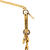 Chanel AB Chanel Gold Gold Plated Metal Enamel CC Socker Ball Pendant Necklace France