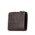 Burberry B Burberry Brown Dark Brown Calf Leather Zip Around Compact Wallet Key Holder United Kingdom