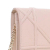 Christian Dior AB Dior Pink Light Pink Calf Leather Grained skin Diorama Wallet on Chain Italy