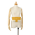 Fendi AB Fendi Brown Beige with Yellow Canvas Fabric Zucca and Leather Convertible Baguette Italy