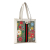 Gucci B Gucci White Coated Canvas Fabric GG Supreme Flora Ophidia Tote Italy