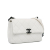 Chanel AB Chanel White Caviar Leather Leather Medium Quilted Caviar My Everything Flap Italy