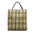 Burberry B Burberry Brown Beige Canvas Fabric House Check Tote China