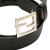 Fendi B Fendi Black Calf Leather Belt Italy