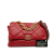 Chanel AB Chanel Red Dark Red Lambskin Leather Leather Large Lambskin 19 Flap France