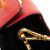 Prada B Prada Red Saffiano Leather Begonia Satchel Italy