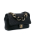 Chanel AB Chanel Black Lambskin Leather Leather Small Lambskin Elegant Chain Single Flap Italy