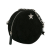 Chanel AB Chanel Black Suede Leather Cocostellar Round Clutch on Chain Italy