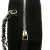 Chanel AB Chanel Black Suede Leather Cocostellar Round Clutch on Chain Italy