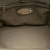 Fendi B Fendi Gray Calf Leather Selleria Anna Satchel Italy