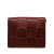 Bottega Veneta AB Bottega Veneta Red Burgundy Nappa Leather Leather Nappa Intrecciato Cassette Crossbody Italy