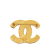 Chanel AB Chanel Gold Gold Plated Metal CC Brooch France