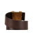 Louis Vuitton AB Louis Vuitton Brown Dark Brown Calf Leather Initiales Belt Spain