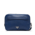 Prada B Prada Blue Calf Leather Vitello Daino Clutch Bag Italy