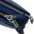 Prada B Prada Blue Calf Leather Vitello Daino Clutch Bag Italy