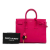 Saint Laurent B Saint Laurent Pink Hot Pink Calf Leather Small Sac De Jour Italy